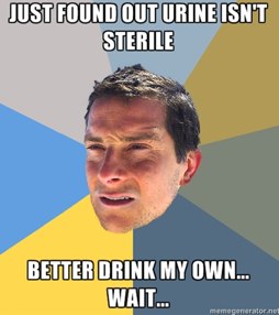 Bear Meme on Better Drink My Own    Wait      Bear Grylls   Meme Generator Jpg