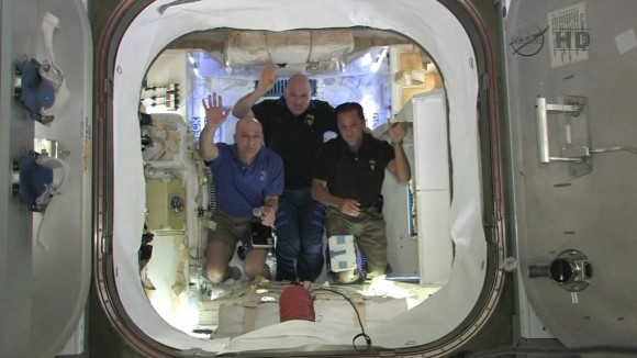 The first astronauts aboard the SpaceX Dragon
