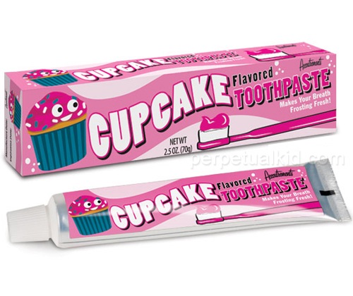 Cupcake Toothpaste